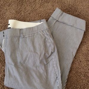 NWOT lane Bryant striped Capri slack